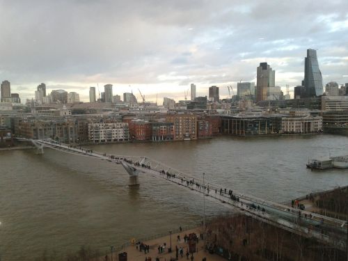london millennium bridge england