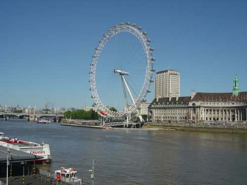 london eye wheel