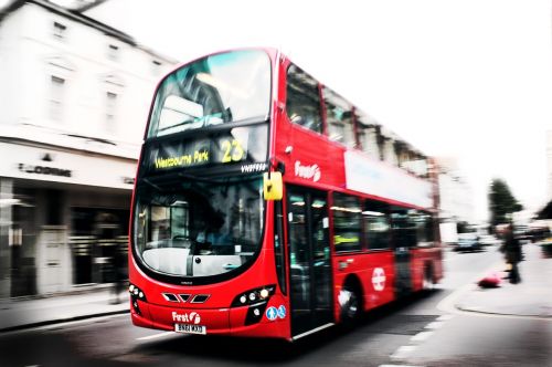 london bus red