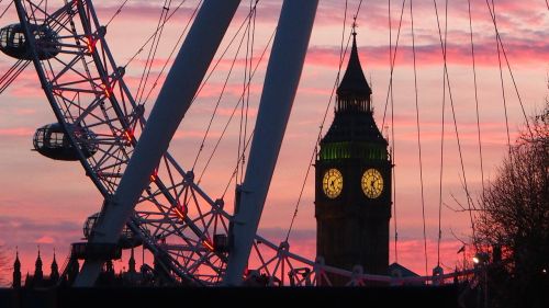 london eye london big ben