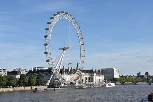 london eye  river thames  england