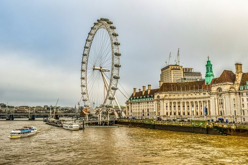 london eye  ferris wheel  london