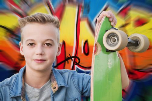 longboard skateboarder skateboard