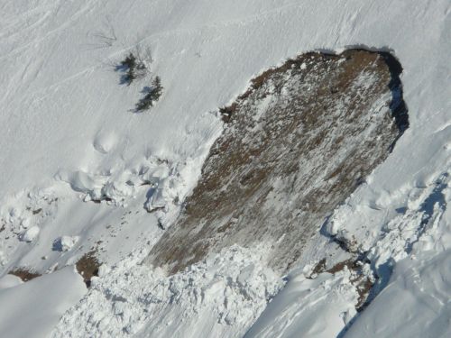 loose snow avalanches avalanche tear off tabs