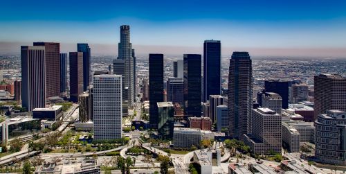 los angeles california skyline