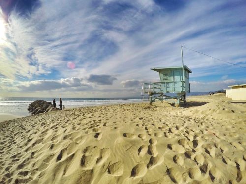 los angeles beach ocean