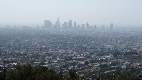 los angeles city cityscape