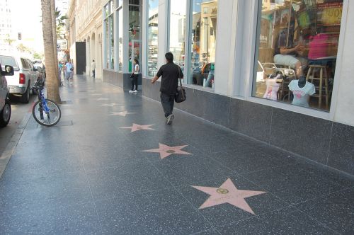 los angeles hollywood street