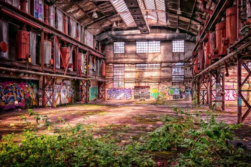 lost place factory factory building