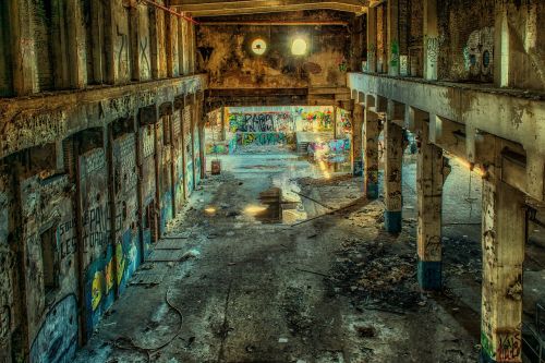 lost places factory hall