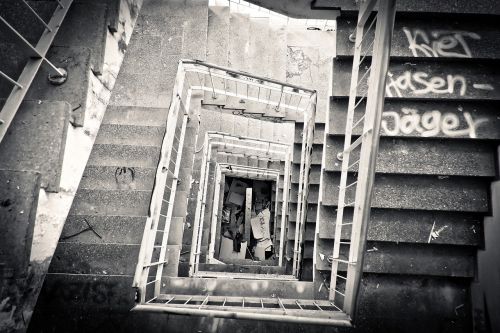 lost places staircase leave