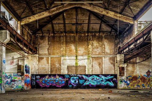 lost places factory hall