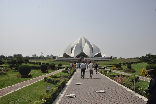 lotus temple  india  bahai