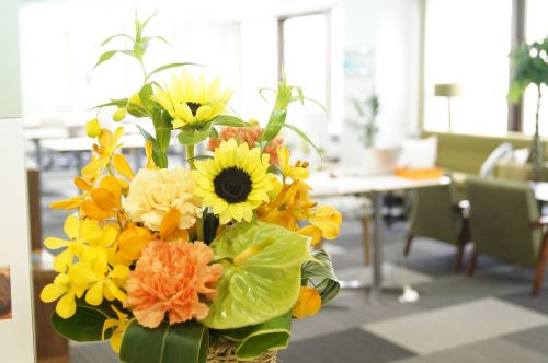 lounge reception flower