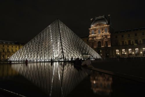 louvre night france