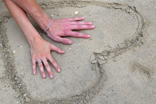 love sand beach