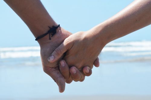 love beach hands