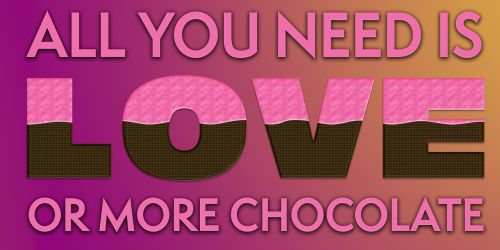 love chocolate quote