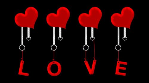 love hearts valentine