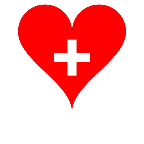 love heart flag