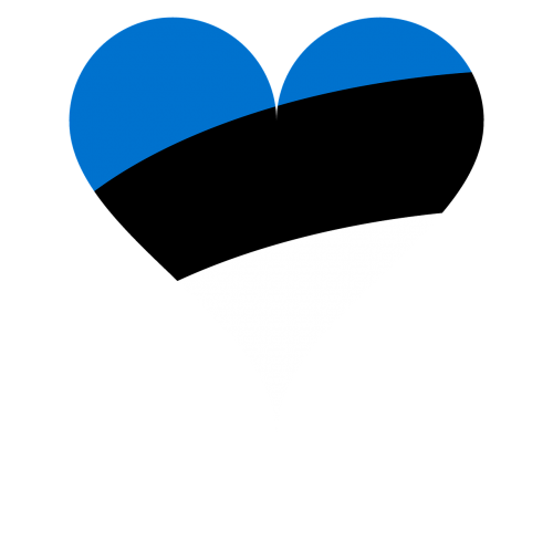 love heart flag