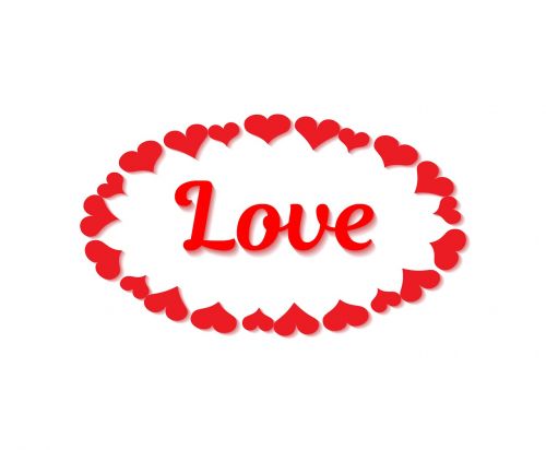 love hearts graphics