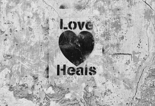 love healing sign