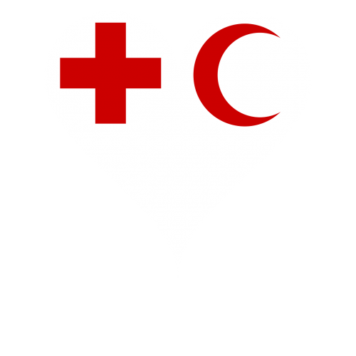 love heart red cross