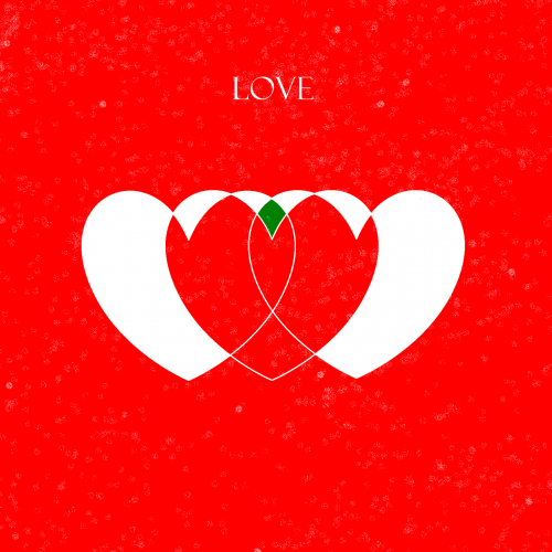 love hearts strawberry