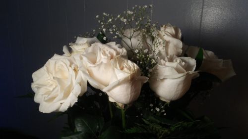 love white flowers