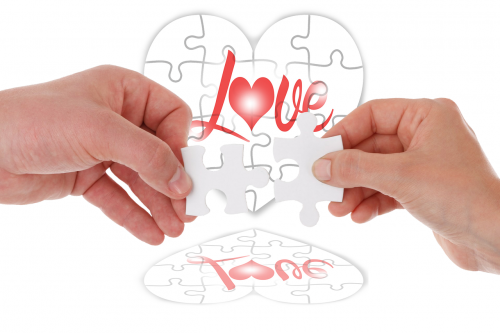 love heart puzzle