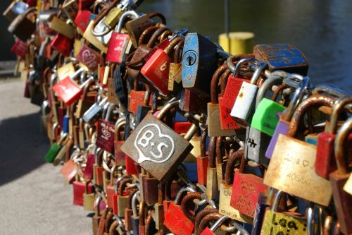 love love locks love symbol