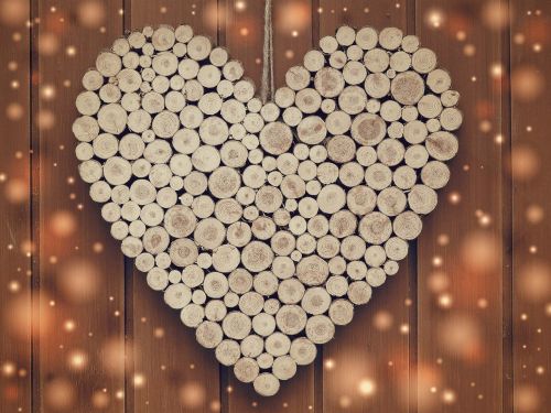 love heart wood