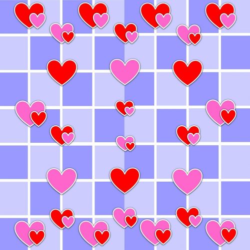 love hearts valentine