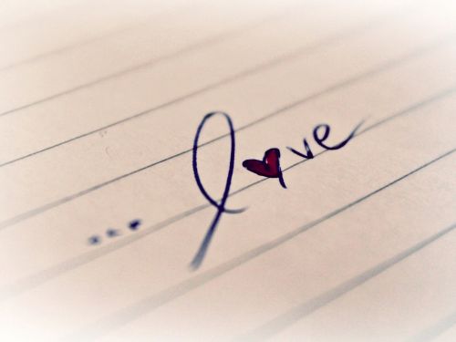 love word heart