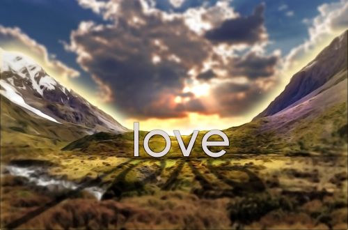 love landscape mountain