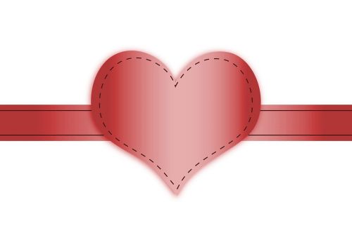 love heart tag