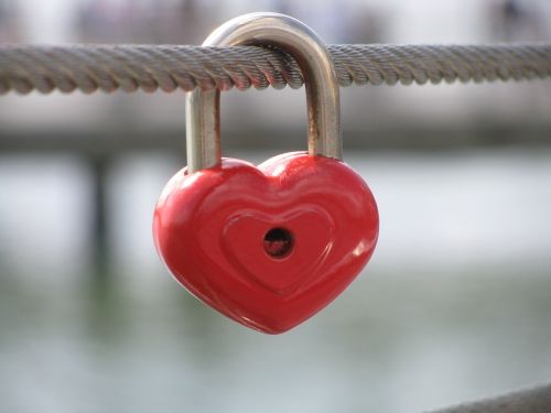 love lock heart switzerland