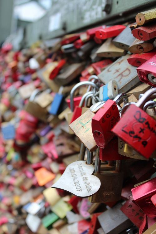 love locks padlocks cologne