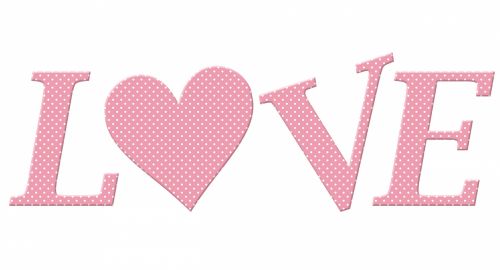 Love Word Clipart