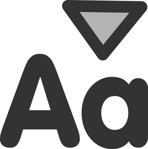 lowercase symbol icon