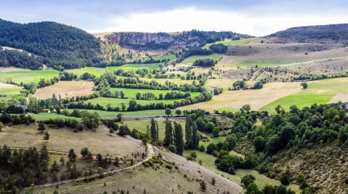 lozère field landscape