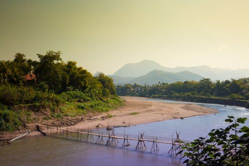 luang prabang khan river laos