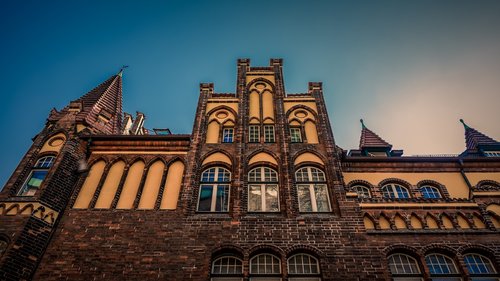 lübeck  architecture  facade