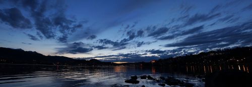 lucerne evening lake