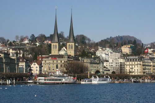 lucerne hofkirche lake lucerne region