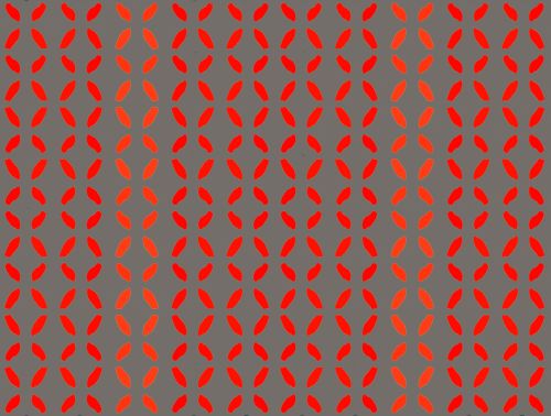 Lucid Red Pattern On Grey