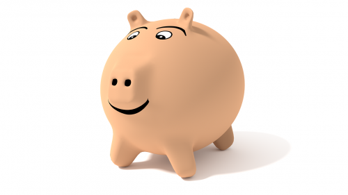 lucky pig piggy bank pig