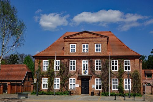 ludwigslust-parchim  town hall  mecklenburg western pomerania