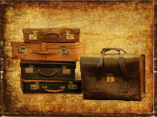 luggage vintage suitcase